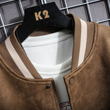 Youth Trend College Wear Autumn Hip Hop Casual Baseball Coat Slim Fit Unisex Baseball Uniform Bomber Jackets For Men's