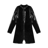Black Wet Look Mock Neck Latex Bodysuit for Mens Lingerie Zipper Crotch Bodysuit Patent Leather Romper Clubwear Rave Outfit