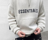 Essentials Winter Hoodies Men Knitted Letters Oversized Harajuku Cotton Vintage Sweatshirts Women Hip Hop Streetwear Couple Tops