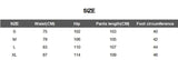 Foesce Plaid Stripes Leisure Pants Men Hip Hop Streetwear Fashion Vintage Pants High Street Loose Pants White Baggy Denim Pants