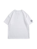 Summer Unisex Asual Suit Men's Hong Kong Style Short SleeveT-shirt Korean Streetwear Casual Preppy Shorts Two Piece Set