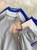 Foesce Waffle Sports Short-sleeved Suit Men's Summer Casual Trend T-shirt + Shorts Loose Two-piece Set Unisex Handsome Hip Hop Clothing