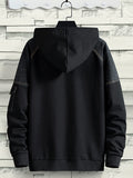 New Spring Multi-Pockets Hoodies Men Streetwear Black Oversized Pullover Sweatshirts Male Cotton Hoody Tops Big Size 8XL