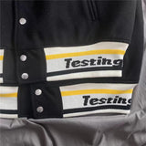 Best Quality Human Made Jacket Men Women Embroidery Leather Sleeve Baseball Jackets Coats Varsity