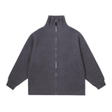 Foesce New Turtleneck Sweater Cardigan Men Winter Korean Fashion All-match Solid Color Zipper Knitted Cardigan for Men Streetwear