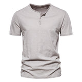 Foesce New Fashion Basic T Shirt Man Casual T-shirts Brand 100% Cotton Summer Top Men Soft Short Sleeve T Shirt Tees Blouses Shirt