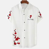 Flower Shirt Hawaiian Shirt Men Clothes Loose Breathable Men's Shirts Summer Male Shirt Street Casual Short Sleeve Tops 5xl