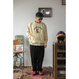 Foesce Second Order Ivy Sports Sweatshirt American Casual Oversize Crewneck Pullover