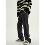 Jeans Men Hip Hop Retro Denim Pants New Harajuku Fashion Casual Punk Y2k Oversized Loose Straight Male Trousers Streetwear