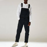 Fashion Men Jeans Jumpsuits Casual  Denim Overalls For Men Suspender Pants Large Size New Summer Loose Tourism Clothing