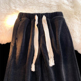 Spring Autumn New Men's Corduroy Warm Casual Pants Classic Style Business Fashion Elasticity Slim Trousers Male Brand