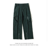 Autumn Winter Corduroy Pant Men Casual Loose Wide Leg Pants Male Solid Trousers for Man