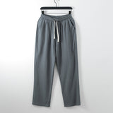Foesce Pants Large Size Summer Men's Cotton Tall Big Sizes Wide Leg Linen Pant Oversized Jogger Trousers Male Plus Size Loose Pants Men