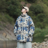 Winter Down Jacket Men Fashion Cotton Coat Padded Warm Parka Coat Neutral Casual Windproof Hip Hop Male Jacket Plus size 5xl