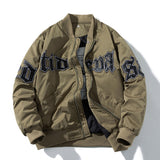 Men Women Letter Baseball Jacket Winter Vintage Bomber Jacket Fashion Hip Hop American Coat Hooded Parkas Couple High Street