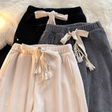 Spring Autumn New Men's Corduroy Warm Casual Pants Classic Style Business Fashion Elasticity Slim Trousers Male Brand