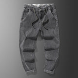 Winter Thick Warm Fleece Jeans Men Pants High Qualiy Large Size Stretch Cotton Solid Denim Joggers Baggy Jean Trousers