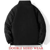 Winter Jacket Men Reversible Parkas Thicken Warm Coat Mens Streetwear Jackets Parka Women Fashion Outwear Coats Oversize