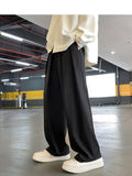 Men Korean Fahions Wide Leg Pants Mens Black Loose Casual Harem Pants Japanese Streetwear Joggers Sweatpants 5XL