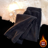 Spring Autumn New Men's Corduroy Warm Casual Pants Classic Style Business Fashion Elasticity Slim Trousers Male Brand