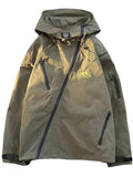 Y2k Hooded Windbreaker Jacket Men Women Outdoor Sports Jacket Camping Hiking Fishing Coat Spring Autumn Rushing Jackets