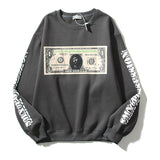 Kanye Sunday Service Printed Pullovers Justin Bieber Vintage Washed Sweatshirts Mens Streetwear Hoodie Letters Print Hip Hop