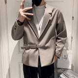 Men Spring High Quality Business Suit/Male Slim Fit Leisure Blazers Man Fashion Solid Color Suit Jackets Hombre Tuxedo 3XL