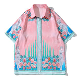 Foesce  New Fashion Leisure Retro Loose Harajuku Short Sleeve Blouse Tops Men Summer  Hot Selling Japanese T-Shirt For Men Women