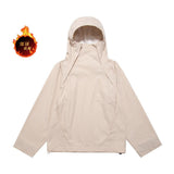 Street Trend American Turtleneck Windbreaker Women Thickening Autumn and Winter Jacket Outdoor Windproof Assault Jacket