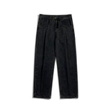 White/Blue/Black Baggy Jeans Men Fashion Casual Straight Jeans Men Streetwear Loose Hip Hop Wide Legs Denim Pants Mens Trousers