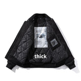 Men Women Letter Baseball Jacket Winter Vintage Bomber Jacket Fashion Hip Hop American Coat Hooded Parkas Couple High Street