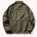 Foesce Retro heavy padded jacket military style field tough guy pocket tooling coat windbreaker