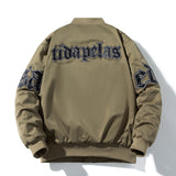 Men Women Letter Baseball Jacket Winter Vintage Bomber Jacket Fashion Hip Hop American Coat Hooded Parkas Couple High Street