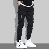 Foesce New Joggers Cargo Pants Men Streetwear Harem Pants Hip Hop Casual Multi Pockets Track Pants Male Harajuku Fashion Trousers 5XL