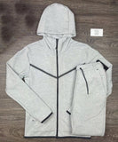 Men Tracksuits 2 Piece Set Black Sports Suit Jogging Men New Brand Designer Style Tech Sweatpants Black Techwear Polyester