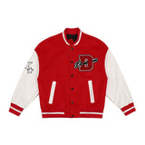 American retro alphabet embroidery jackets coats men's new Y2K street hip-hop baseball suit couple casual trend jacket top