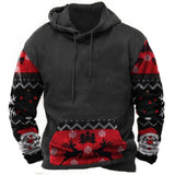 Vintage Indian Style Men's Hoodie Hooded Sweatshirt Unisex Harajuku Pullover New Jacket Oversized Casual Streetwear Tops