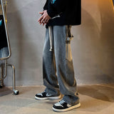 Loose Straight Men Jeans asthetic New Man Jeans Pants for boy Casual Baggy hip hop Men's Women's jeans Neutral Denim Trousers