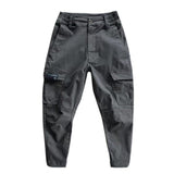 Autumn Winter Stylish Casual Cargo Men's Overalls Military Tactical Many Pockets Jogger Pants Training Slacks trousers