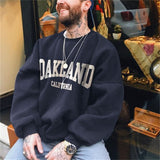 Foesce Hip Hop American California Letter Print Loose Tracksuit Men Clothing Long Sleeve Casual Hoodies Women New Autumn Streetwear Men