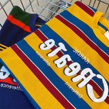 Foesce Retro Striped T-Shirt Women Summer Short Sleeve Round Neck Street Harajuku Cotton T-Shirt Oversized Casual Hip Hop Streetwear